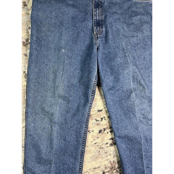 Levi's Strauss Signature 540 Relaxed Fit Jeans 38 x 32 Wrinkle Free Purple Tag - Picture 2 of 12